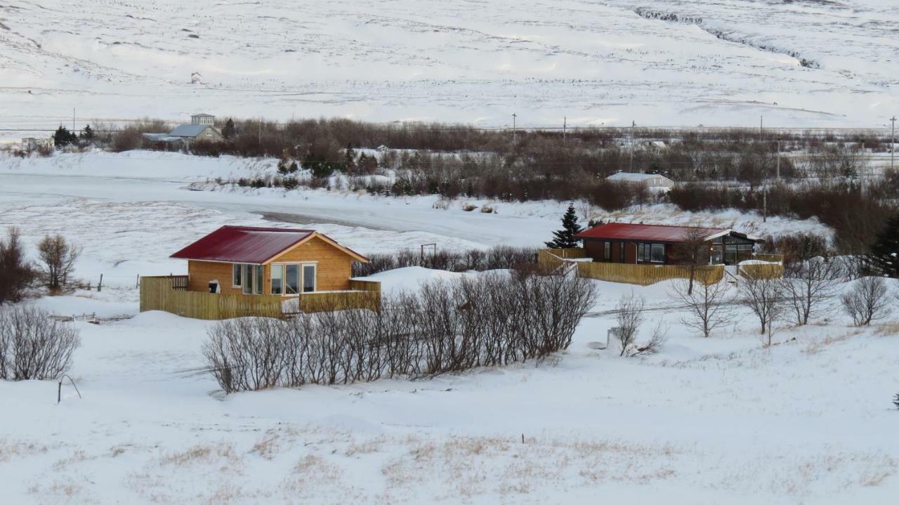 Hvammur 2 Bjarg With Private Hot Tub Drangsnes المظهر الخارجي الصورة